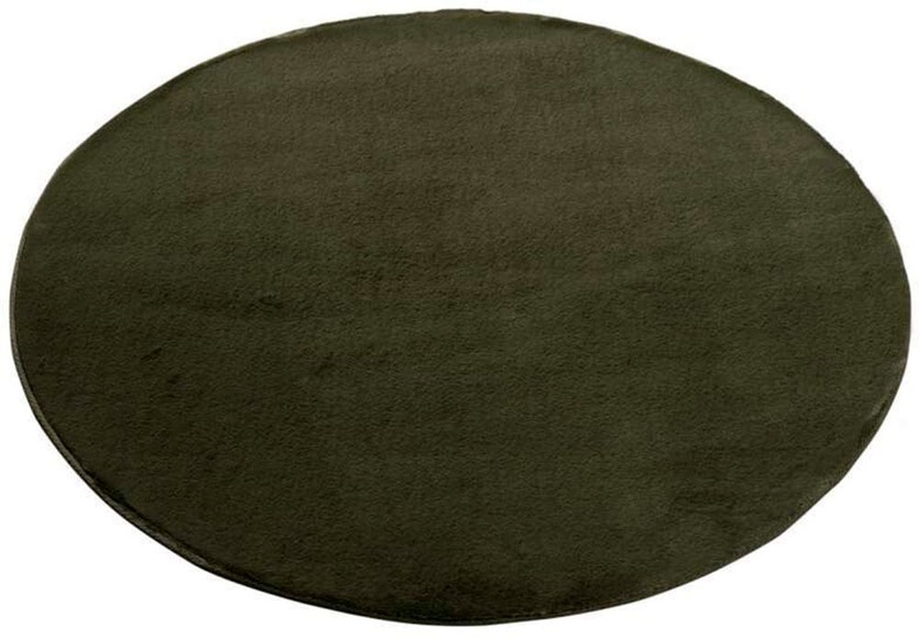Carpet City Hochflor-Teppich »TOPIA400«, rund, besonders weich und kuschelig durch Polyester, Uni-Farben