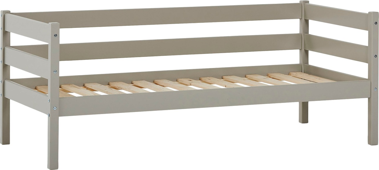 Hoppekids Einzelbett »ECO Comfort«, (Set), mit Rollrost in 8 Farben, wahlweise mit Matratze und Absturzsicherung