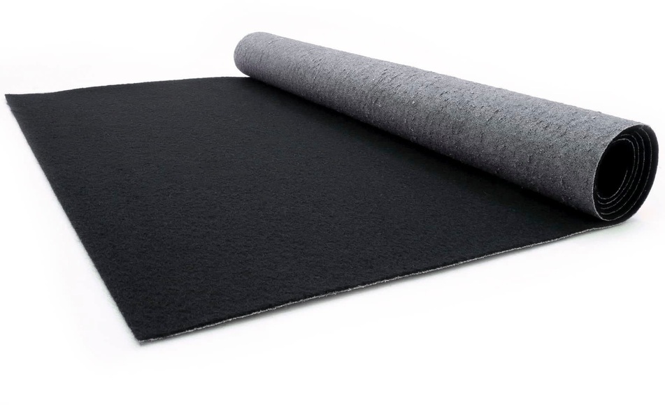 Primaflor-Ideen in Textil Läufer »Eventteppich PODIUM«, rechteckig, 2,6 mm Höhe, Breite 200 cm, robuster Nadelfilz, Uni Farben, In- und Outdoor geeignet, ideal für Events & und Veranstaltungen
