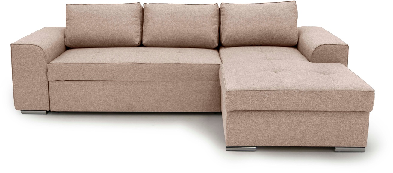 GEPADE Ecksofa »Karla«, inkl. Bettfunktion und Bettkasten