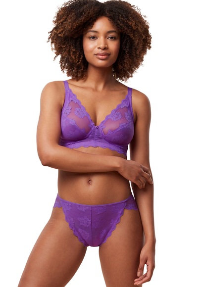 Triumph Bügelloser BH »Amourette 300 Summer N«, aus dehnbarer, elastischer, floraler Spitze, Ohne Bügel