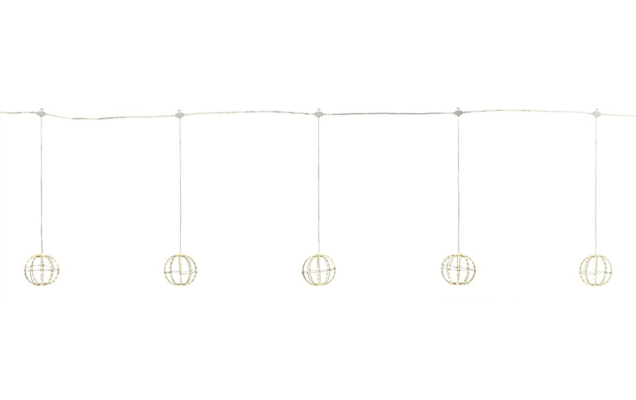 STT LED-Lichtervorhang »Royal Ball Set 5pcs S«, 550 St.-flammig