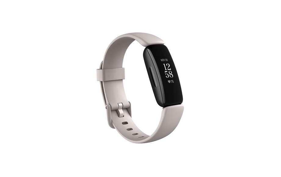 FITBIT Inspire 2 - Fitness Tracker (Silikon, Weiss/Schwarz)