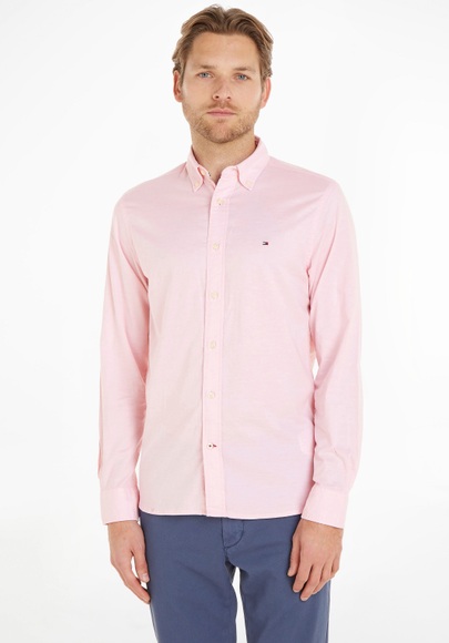 Tommy Hilfiger Langarmhemd »1985 FLEX OXFORD RF SHIRT«, von der Kollektion aus 1985 inspiriert