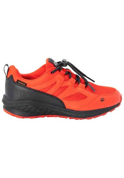 Jack Wolfskin Wasserdichte Wanderschuhe Kinder Unleash 4 Speed Texapore Kids 38 blau dark blue / orange