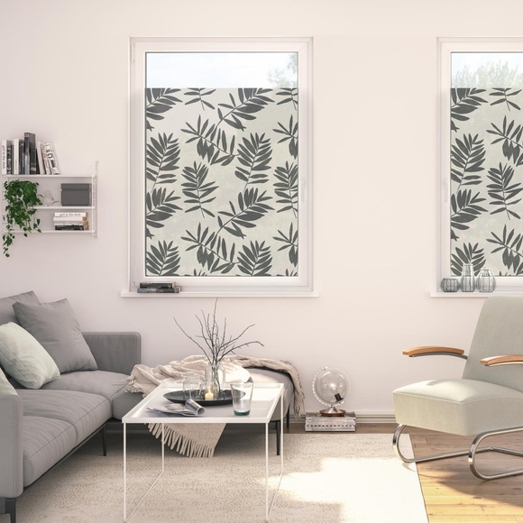 LICHTBLICK Fensterfolie »Fensterfolie selbstklebend, Sichtschutz, Black Watercolor Branches - Schwarz«
