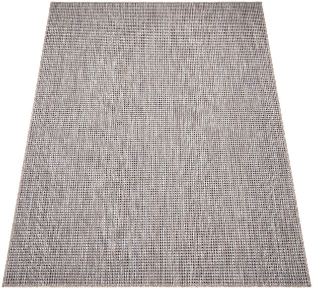Paco Home Teppich »Napoli 777«, rechteckig, 4 mm Höhe, Flachgewebe, meliert, In- und Outdoor geeignet, Wohnzimmer