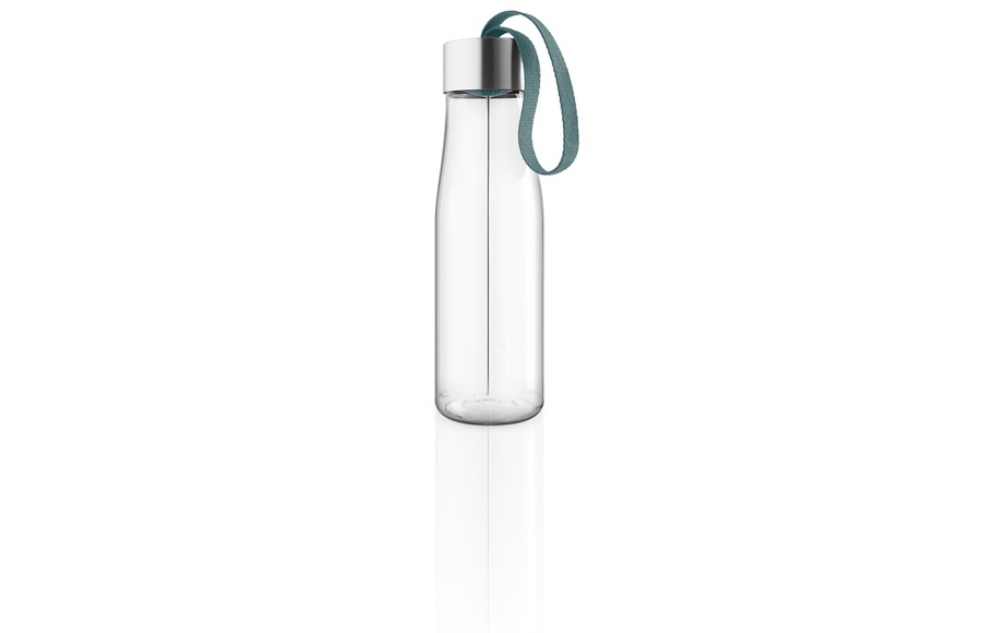 MyFlavour 0,75L Trinkflasche / Umweltfreundlicher Kunststoff - Aroma-Spieß - Eva Solo blau en plastikmaterial