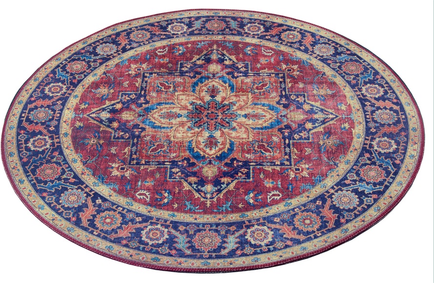 Teppich, »Anthea«, NOURISTAN, rund, Höhe 5 mm, maschinell gewebt