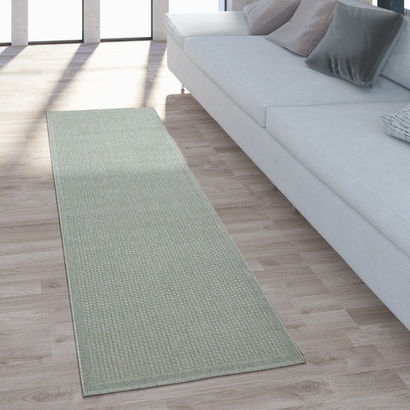 Paco Home Läufer »Timber 125«, rechteckig, 4 mm Höhe, Teppich-Läufer, Flachgewebe, Sisal Optik, In- und Outdoor geeignet, ideal in Diele & Flur