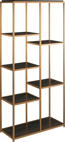Dorel Home Aktenregal »Quincy«, (1 St.), Metallregal, modern, Breite 86,5 cm, Höhe 180 cm