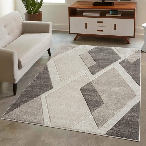 Carpet City Teppich »BONITO 7167«, rechteckig, Flachflor, Hochtief-Muster/ 3D-Effekt