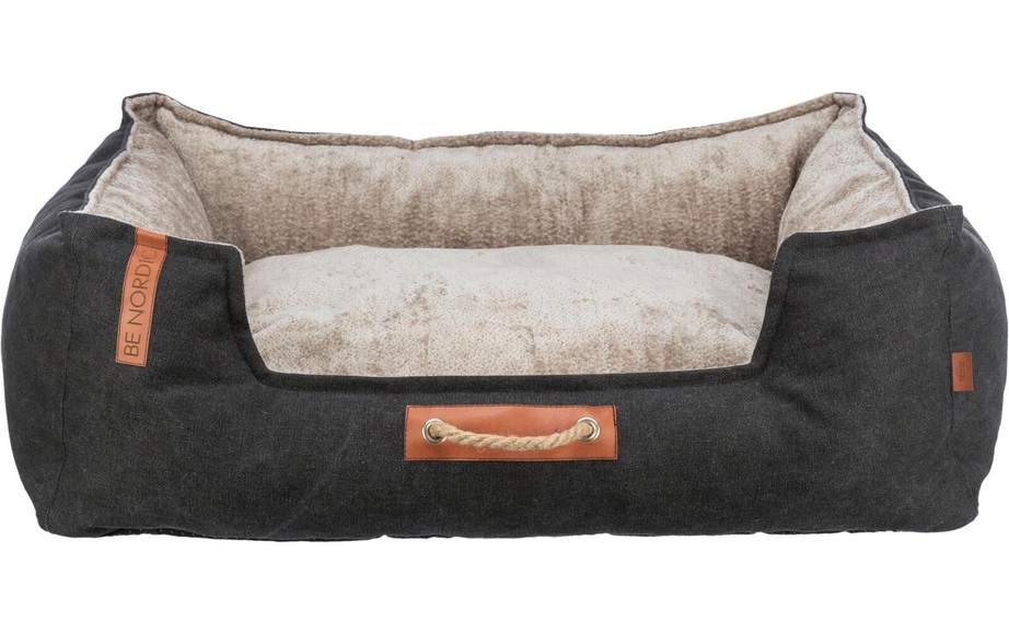 TRIXIE Tierbett »BE NORDIC Föhr, 60 × 50 cm, Schwarz/Sand«