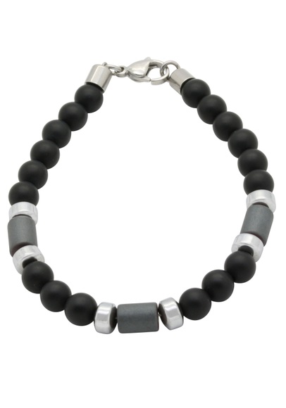 Firetti Armband »Rondelle in glänzender und matter Optik, massiv«