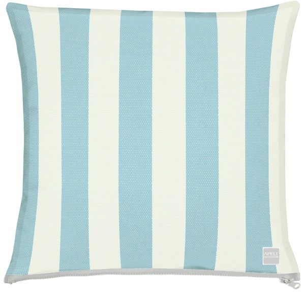 Apelt - Kissenbezug Outdoor 49 cm x 49 cm, Blauweiss