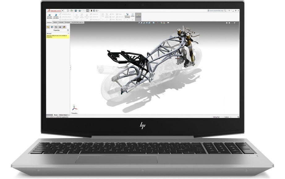 HP ZBook 15v G5 Workstation i7, 16 GB DDR4, 256 SSD
