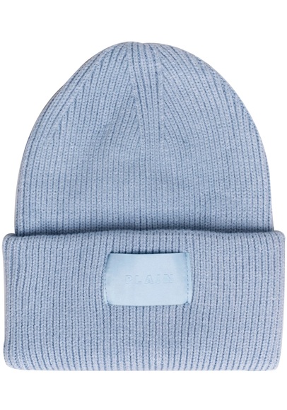 Highlight Company Strickmütze, Feiner Rippenstrick mit breitem Umschlag