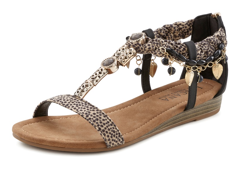 LASCANA Sandale, im Festival-Look VEGAN