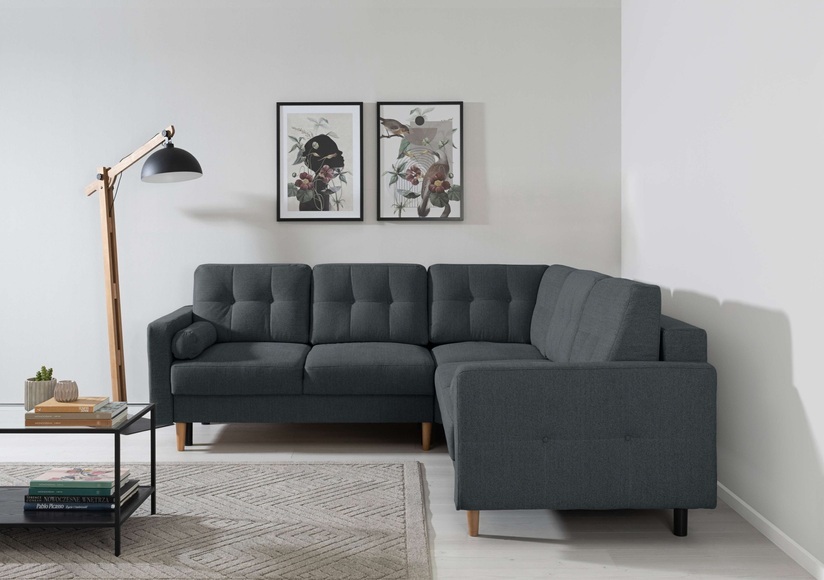 Home affaire Ecksofa »AMREI«, L-Form gleichschenklig