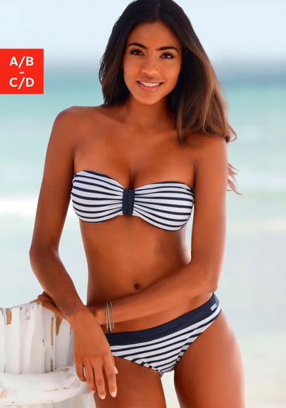 Venice Beach Bandeau-Bikini-Top »Summer«