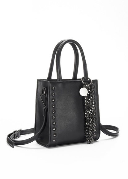Vivance Handtasche, mit Nietendetails, Schultertasche, Minibag, Henkeltasche VEGAN
