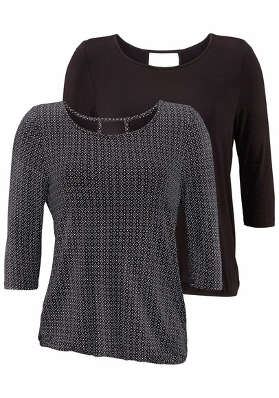 LASCANA 3/4-Arm-Shirt
