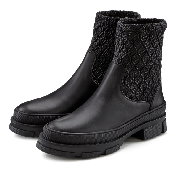 LASCANA Stiefelette, Boots mit elastischem Schaft
