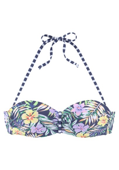 Venice Beach Bandeau-Bikini-Top »Summer«, mit geraffter Mitte