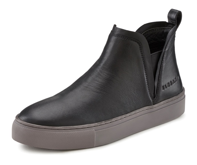 Elbsand Stiefelette, zum Reinschlüpfen aus weichem Leder