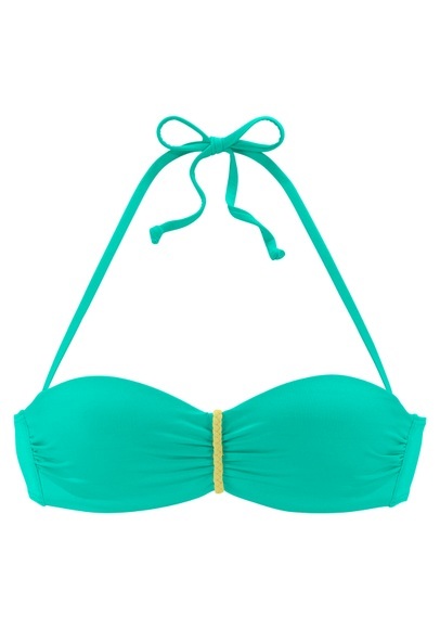 Venice Beach Bügel-Bandeau-Bikini-Top »Anna«, mit geflochtenen Details