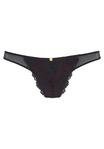 JETTE String, mit Mix aus feiner Spitze und Soft-Mesh