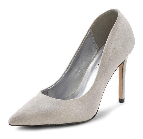 LASCANA High-Heel-Pumps, aus samtigem Material