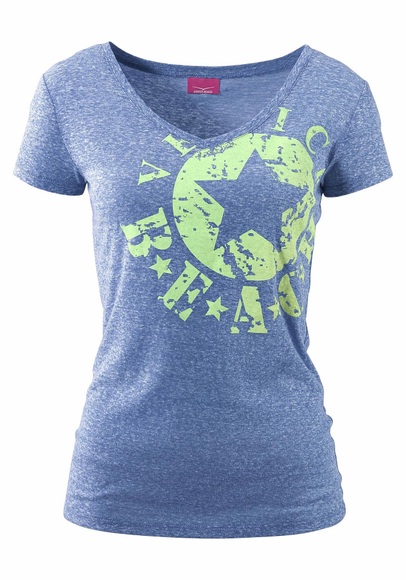Venice Beach Shirt mit Logo-Druck