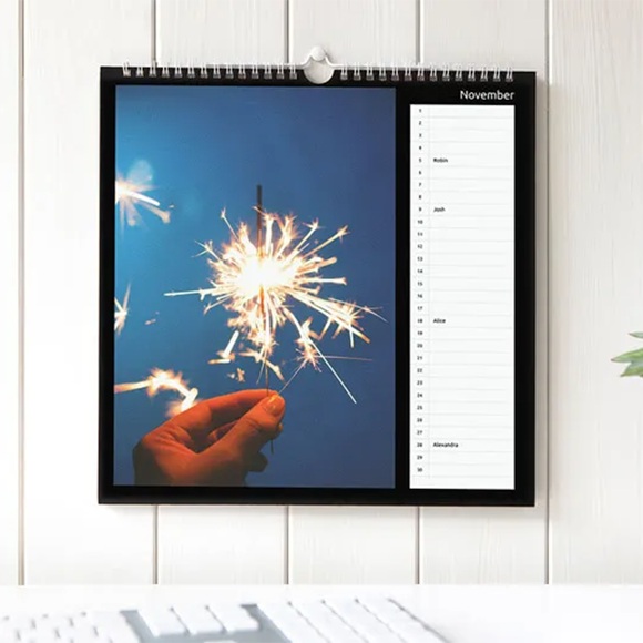 Geburtstagskalender quadratisch