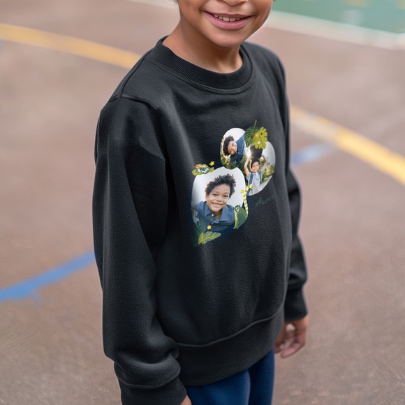 Pullover bestickt für Kinder Sort 5 bis 6 Jahre