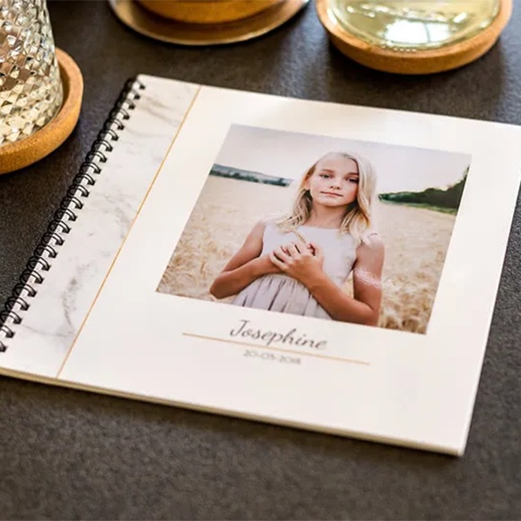 Fotobuch Large Quadrat Spiralbindung zur Hochzeit
