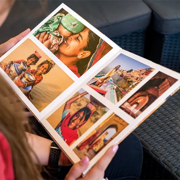 Fotobuch XL Quadrat - Hardcover mit Foto zur Sommer- oder Ferienzeit