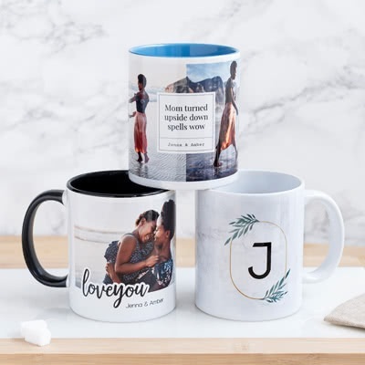 Farbige Tasse Rosa
