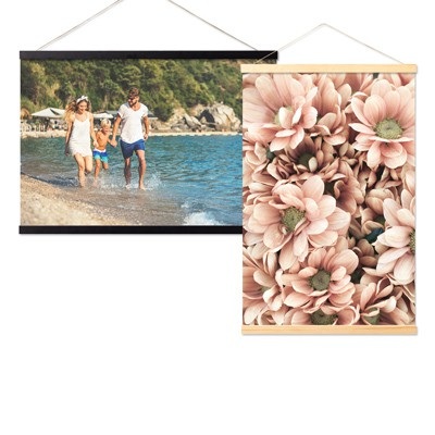 Posterleiste magnetisch 60 cm Holz