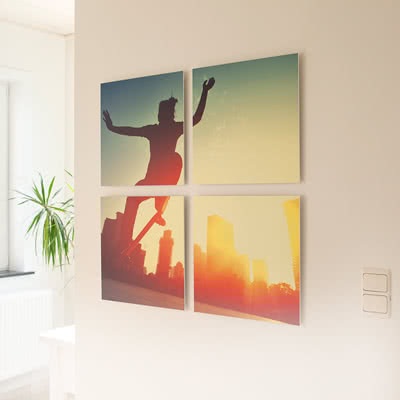 Fotowand Forex Galerie 3 Felder Triptychon