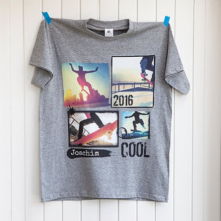 T-Shirt Grau XXL zur Kommunion