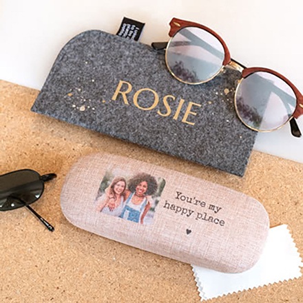 Brillen Etui personalisiert zum Valentinstag