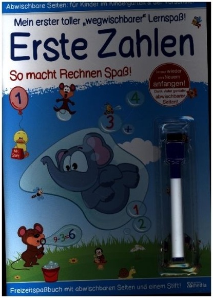 Wisch-Weg-Buch - Erste Zahlen