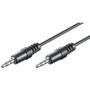 M-Cab 3.5mm M/M 5m audio cable Black