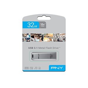 PNY Elite Steel USB3.1 Stick - 32GB