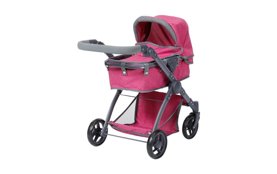 Knorrtoys Puppenwagen Kio Pink