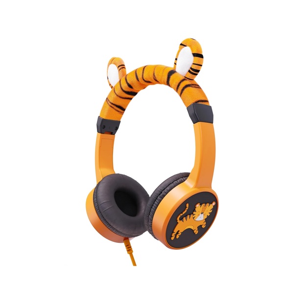 Planet Buddies Charlie the Tiger Kopfhörer Kopfband 3,5-mm-Anschluss Orange
