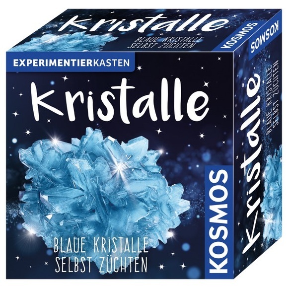 Blaue Kristalle selbst züchten (Experimentierkasten)