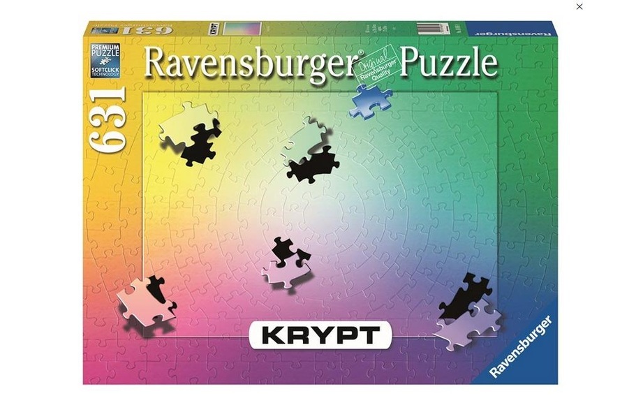 Ravensburger Krypt Puzzle 16885 - Krypt Gradient - 631 Teile Puzzle für Erwachsene und Kinder ab 14 Jahren