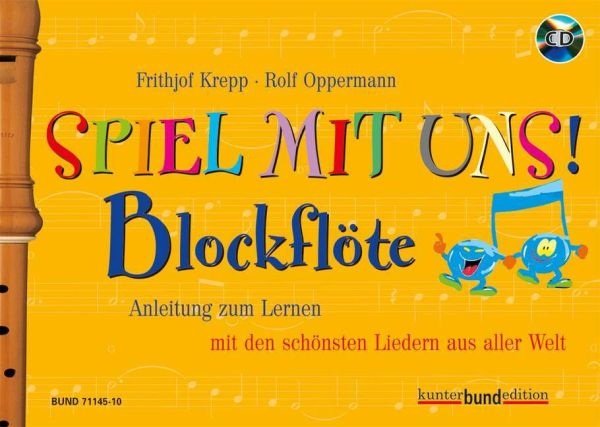 Blockflöte, m. Audio-CD